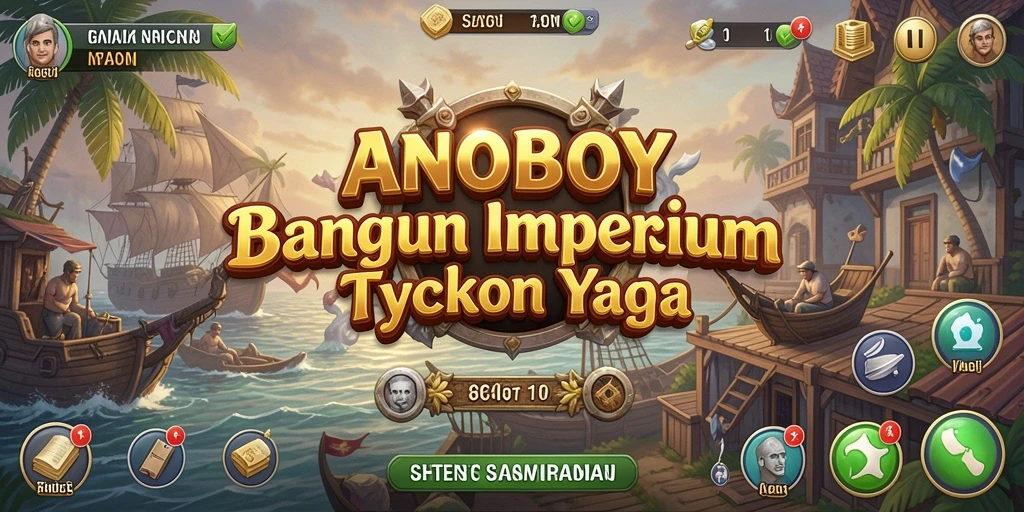 Screenshot ANOBOY menampilkan gameplay Tycoon yang seru.