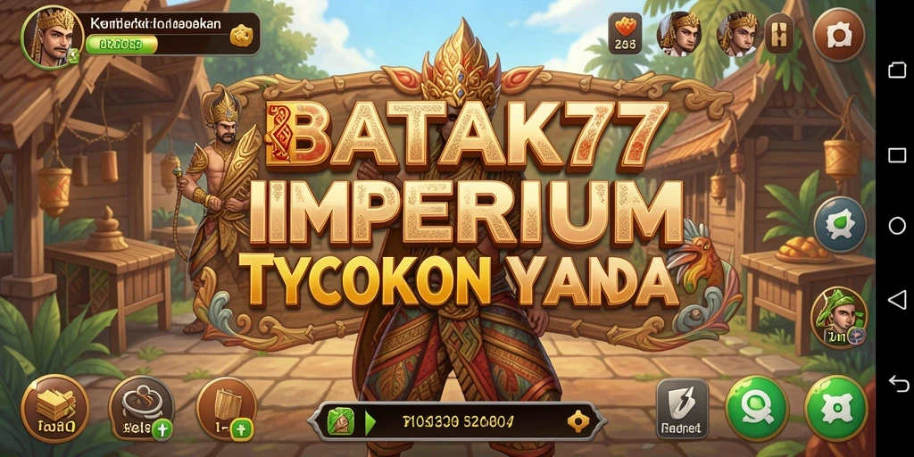 Tampilan gameplay BATIK77 yang menarik dan interaktif.