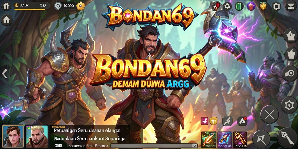 Tampilan menarik dari permainan BONDAN69 dengan aksi ARPG yang menegangkan.