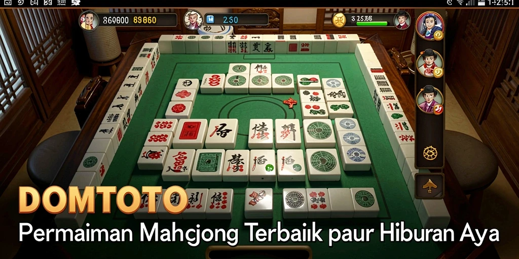 Screenshot menampilkan gameplay Mahjong yang menarik dan seru.