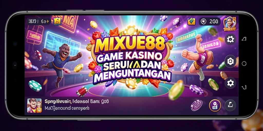 Tampilan gameplay yang menarik dan penuh warna dari MIXUE88.