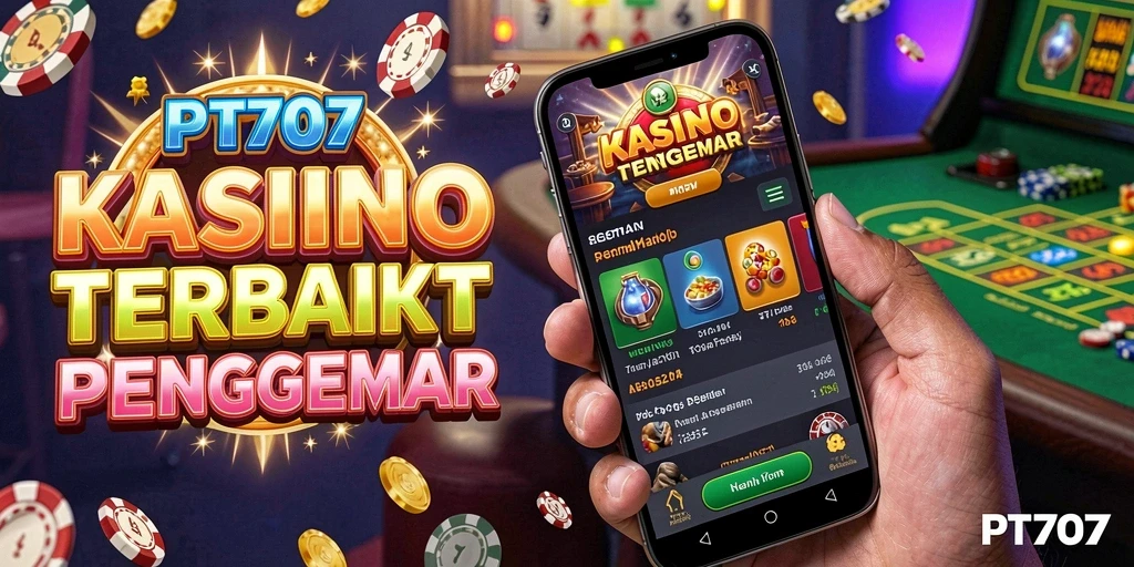 Tampilan gameplay menarik dari PT707 dengan pengalaman Kasino yang seru.